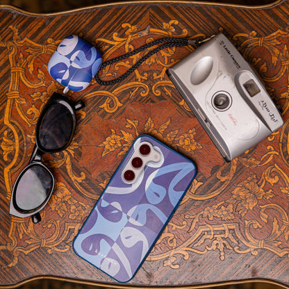 Wāw و Arabic Calligraphy MagSafe Samsung Phone Case
