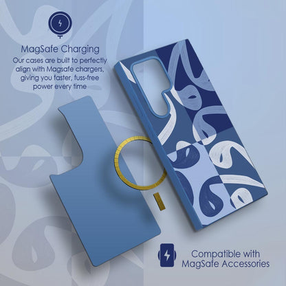 Wāw و Arabic Calligraphy MagSafe Samsung Phone Case
