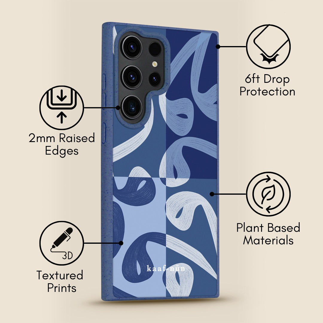 Wāw و Arabic Calligraphy MagSafe Samsung Phone Case