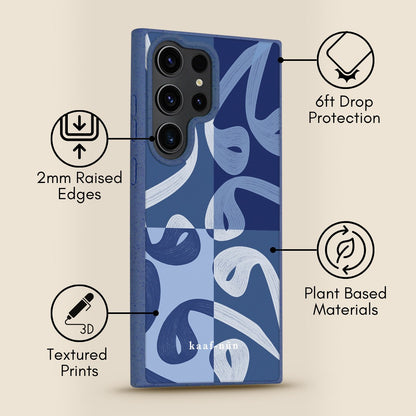 Wāw و Arabic Calligraphy MagSafe Samsung Phone Case