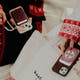 Black Tatreez Threads iPhone Case