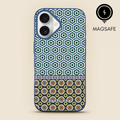 Zellij Moroccan Tiles MagSafe iPhone Case