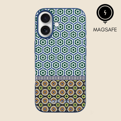 Zellij Moroccan Tiles Magsafe iPhone Case