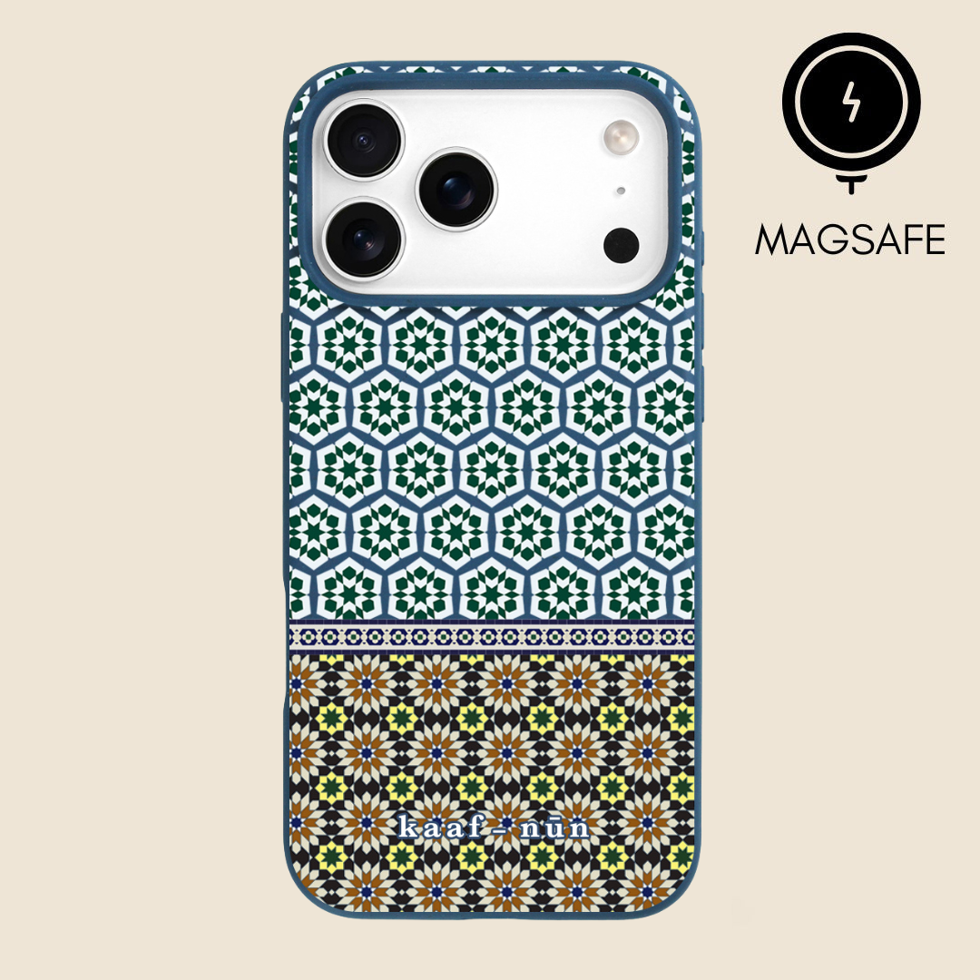 Zellij Moroccan Tiles Magsafe iPhone Case