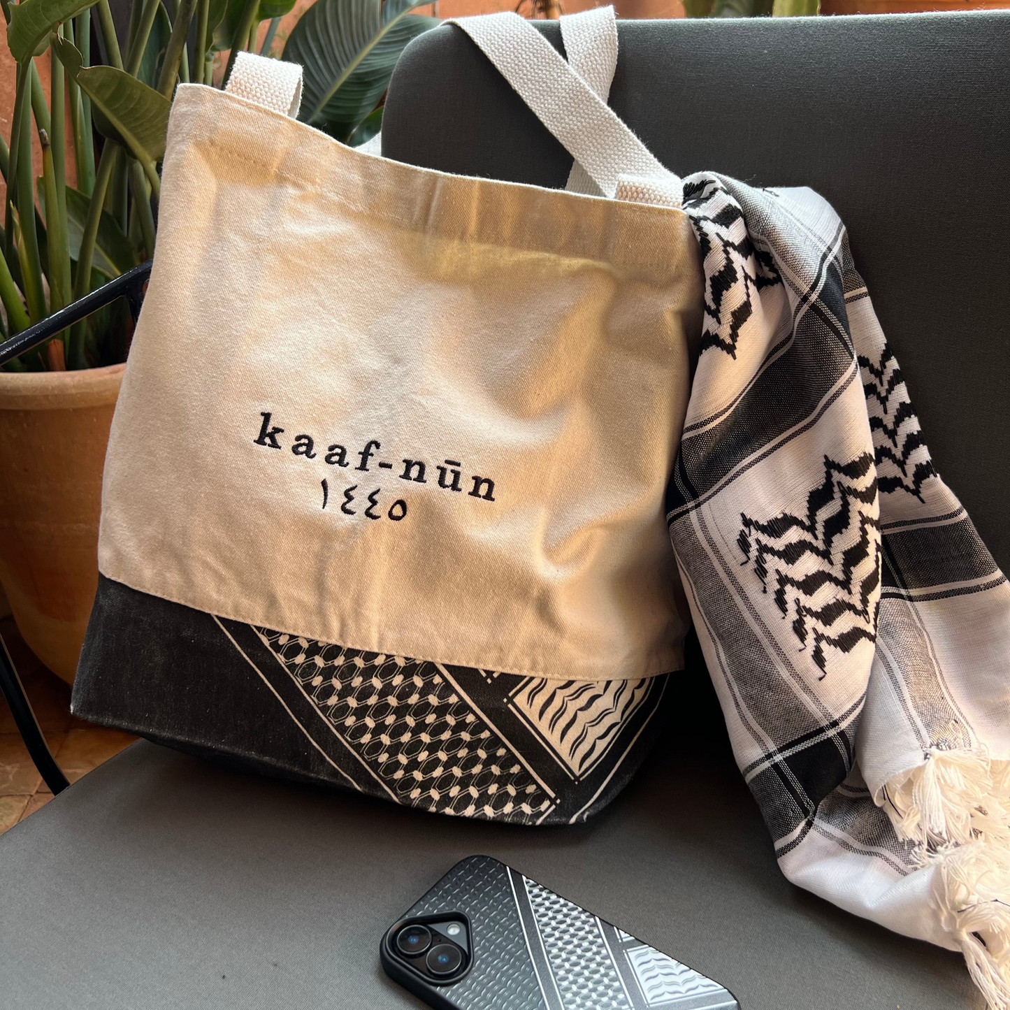 Keffiyeh Tote Bag