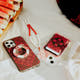 Black Tatreez Threads Samsung Phone Case